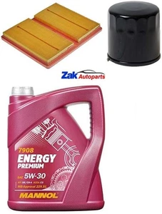 FOR SKODA FABIA 1.0 TSI 2017 MK3 AIR OIL FILTERS ENGINE OIL 5L BOSCH SERVICE KIT - Picture 1 of 1