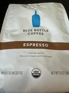 Blue Bottle “Whole Bean “ Certified Organic Coffee, Espresso Beans - Picture 1 of 4