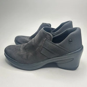 BZEES Enhance Step-In Bootie Womens sz 9M Dark Gray - Picture 1 of 10