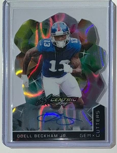 Fútbol americano ecléctico hoja 2024 Odell Beckham autógrafo automático #d 7/10 - Imagen 1 de 1