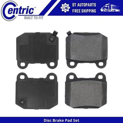 Para Nissan 350Z 2003-2008 | Pastillas de freno de disco traseras centradas | Semimetálicas Foto 1 de 4