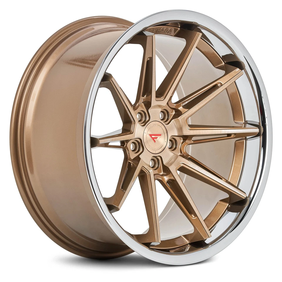 Ferrada CM2 Wheel 22x10.5 (40, 5x120.65, 74.1) Cobre Single Rim Foto 1 de 4