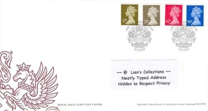GB 2009 17p bis 90p WERTE DEFINITIVE MACHIN ERSTTAGSBRIEF WINDSOR POSTSTEMPEL - Bild 1 von 1