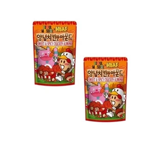 2 X HBAF Pollo Almendra Dulce y Picante 100g de Corea - Imagen 1 de 2