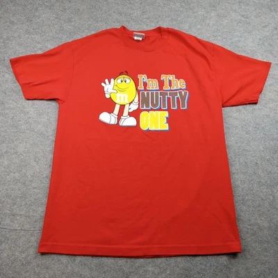 Camisa MMs Para Hombres Grande I'm The Nutty One Amarillo Cacahuete Gráfico Camiseta Caramelo De Colección Foto 1 de 4