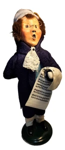 Vintage 90s Byers Choice Carolers Christmas Signed #96 Victorian Choir Figure - Bild 1 von 12