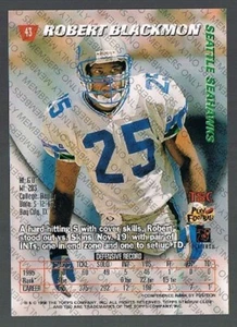 96 Stad Club Members Only ROBERT BLACKMON #43 Seahawks - Picture 1 of 1