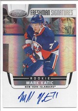 MARK KATIC 2011-12 Certified FRESHMAN SIGNATURES Auto RC #180