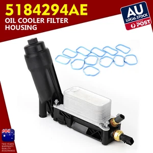 Oil Cooler Filter Adapter Housing For Jeep Grand Cherokee 11-13 3.6L 5184294AE - Picture 1 of 9