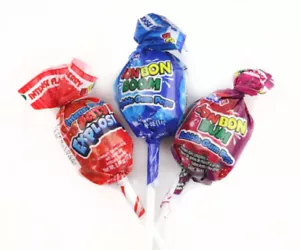 150 Beeren Lutscher Bubble Gum Center Süßigkeiten Pops Süßigkeiten KOSTENLOSER VERSAND 48 STAATEN - Bild 1 von 6