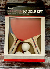 Franklin Ping Pong Table Tennis Paddles | 2 Player Set l Paddle With 3 Balls NEW