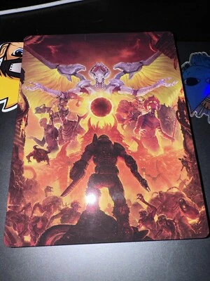 New! Doom: Eternal Steelbook Case (No Game Included) - PS4 + Xbox One - Image 1 of 3