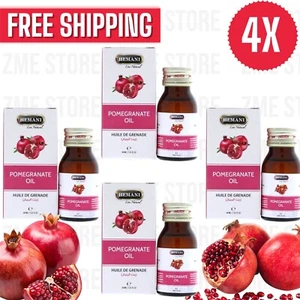 4x Hemani Granatapfelöl 100% natürlich für Haut & Haar, 30ml زيت الرمان الهيماني - Bild 1 von 2
