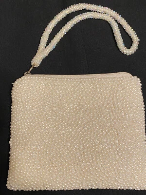 JENNIFR LOPEZ BEADED WRISTLET CLUTCH /BAG - Image 1 of 4