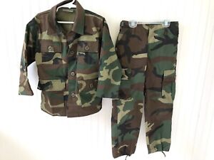 EY46 SWAT Camouflage Army Military Hero Boys Child Soldier Book Week Costume
