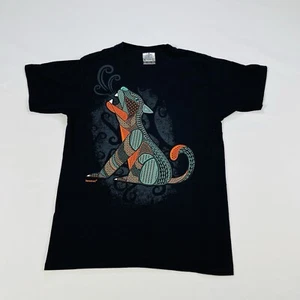 Karani Art Men’s T-Shirt Black Short Sleeve Alebrije Graphic T-Shirt Size: M - Picture 1 of 17