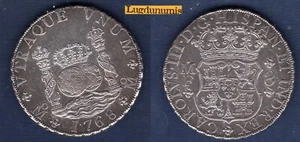 Mexique 8 Reales 1768 MF TTB Ferdiand VI Mexico - Picture 1 of 1