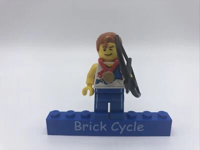 Lego Agile Archer Minifigure From Team GB (tgb009)  - Image 1 of 3