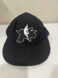 Vintage Reebok NBA Cap, Hat Philadelphia 76’s Fitted Wool Black White, READ - Picture 1 of 16