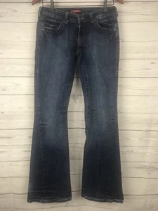 BCBG MAXAZRIA DAMENJEANS GEDREHTES BEIN NAHT AUSGESTELLT DISTRESSED GRÖSSE 4 - Bild 1 von 8