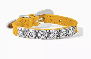 Brighton Harmony Lemonade Leather Buckle Bracelet Style 07365G MSRP: $42 NWT - Picture 1 of 3