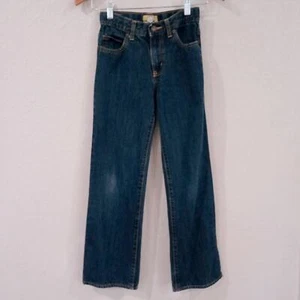 Old Navy Boys Sz 12 Slim Bootcut Jeans Adjustable 100% Cotton - Picture 1 of 13