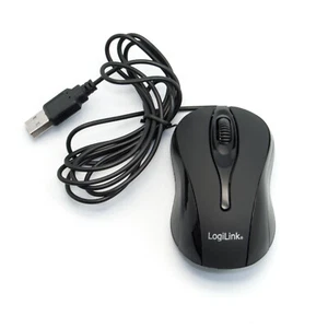 PC Maus Mini Maus USB Maus optisch für PC Notebook Laptop Schwarz - Bild 1 von 2