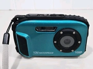 RoHS 16MP Digital Underwater Camera Waterproof 2.7"LCD + Extras Working FLT30-TT - Picture 1 of 15