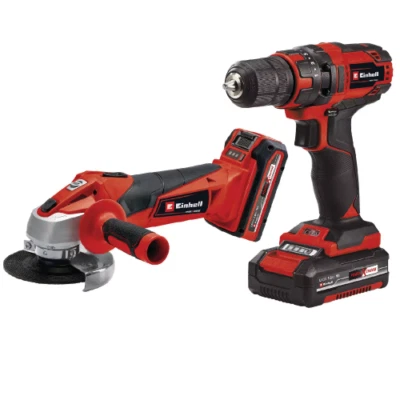 Trapano avvitatore+smerigliatrice a batteria 'TC-TK 18LI KIT' con caricabatteria - Image 1 of 4