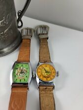Vintage Le Roy Cup And Watch's, Rare collector watches , comic books 
