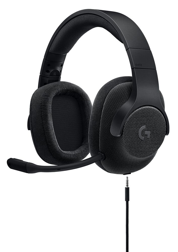 Logitech G433 7.1 Wired Gaming Headset with DTS Headphone: X 7.1 Surround for...