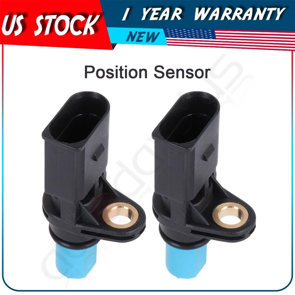 Sensor de posición del árbol de levas CPS del eje de levas 2 piezas para Audi A6 Quattro 3,0 L 2002-2004 Foto 1 de 4