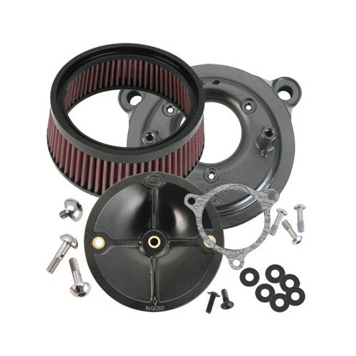 S&S Stealth Air Cleaner Kit Black #170-0061 Harley Davidson Tri Glide 09-16 - Image 1 of 1