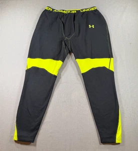 Under Armour Extreme Base Layer Scent Control Pants Mens 2XL Black Fleece Lined - Picture 1 of 9