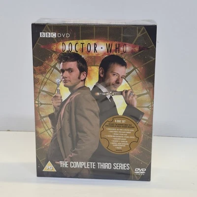 Brand New & Sealed Doctor Who DVD Boxset Complete 3rd Series 2007 David Tennant - Image 1 of 4