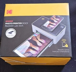 Kodak Photo Printer Dock PD450W with Wifi In Box - Used - Picture 1 of 5