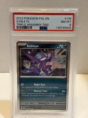 Sableye 136/193 Sv02: Paldea Evolved Holo - Image 1 of 3