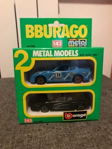 Burago 1/43 2 metal models cod 4200 - Foto 1 di 3