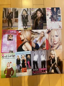 AVRIL LAVIGNE Japan 2000s flyer mini-poster cuttings x12! Skater Boi  $1 / pc. - Picture 1 of 13