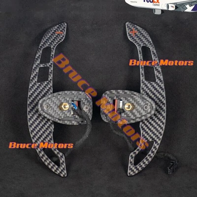 Paletas de cambio magnéticas de fibra de carbono real para Mercedes Benz todos los modelos 2011-2024 Foto 1 de 4