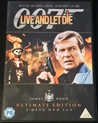 James Bond Live and Let Die: 2-Disc Ultimate Edition (DVD) Excellent Condition - Image 1 of 3