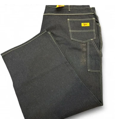 Vintage 1980s Work n’ Sport Denim Carpenter Pants NWT Men’s W52 L30 Deadstock - Image 1 of 4