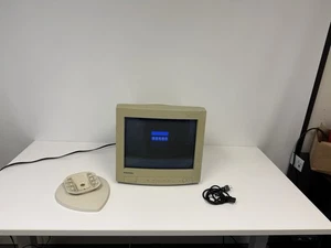 eMachines 17” eView 17p 1024x768 VGA CRT Monitor Tested W/ Stand - Picture 1 of 24