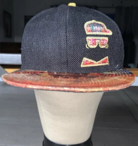 i9 7 5/8 GRASSROOTS CALIFORNIA REVOLUTION JUMBIE AUTOGRAPHED ARTIST SERIES HAT - Picture 1 of 24