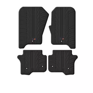 TRAVALL All Weather Floor Mats for Land Rover Discovery 2009-16 Premium Rubber - Picture 1 of 9
