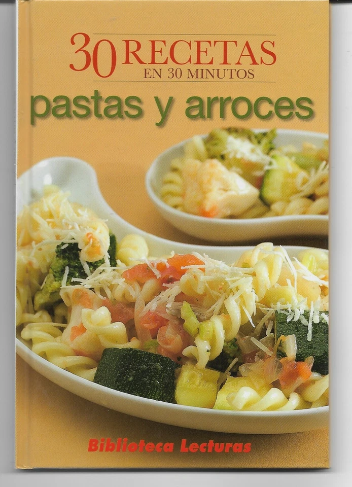Libro de Cocina 30 Recetas en 30 Minutos Pastas y Aroces (EE-536A) - Imagen 1 de 1