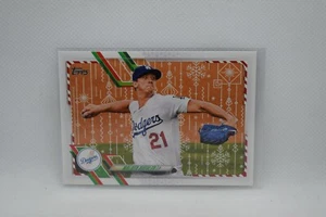 Walker Buehler #HW13 - 2021 Topps Holiday - LA Dodgers - Metallic Foil Variation - Picture 1 of 2