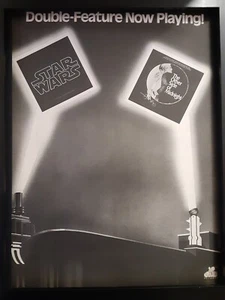 ¡Póster promocional banda sonora rara de Star Wars The Other Side Of Midnight enmarcado! - Imagen 1 de 1