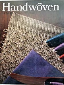 Handwoven Magazine May June 1986 Plaited Basket Portable Weaving Kitchen - Picture 1 of 11