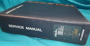 HYUNDAI 130LC-3 130LCD-3 130LCM-3 EXCAVATOR SERVICE SHOP REPAIR WORKSHOP MANUAL - Picture 1 of 7
